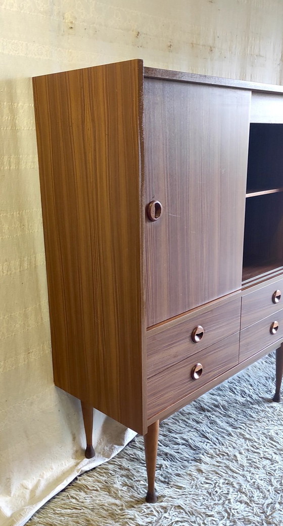 Image 1 of Credenza in legno in stile scandinavo - anni '60/'70