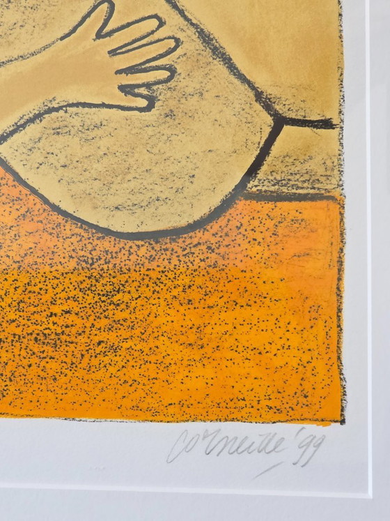 Image 1 of Corneille - Le grand Oiseau Du Desert & Le Reine Des Sables - 24/200 - 1999 - Firmado a mano