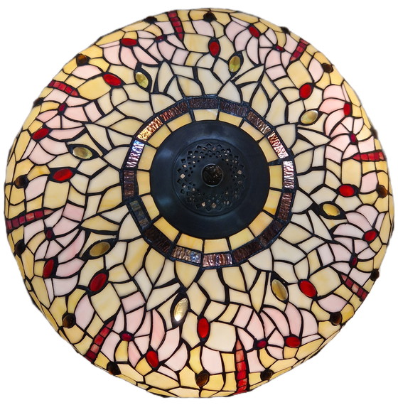 Image 1 of Beautiful Tiffany-style table lamp 80x55