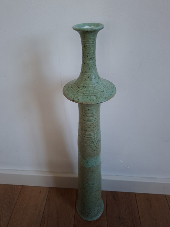 Image 1 of Monumental Studio Floor Vase (66 cm) – Attributed to Dick Hubers / Mobach