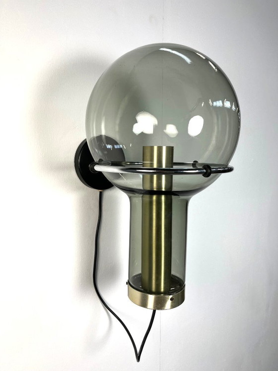 Image 1 of Glas wandlamp van Frank Ligtelijn voor Raak Amsterdam