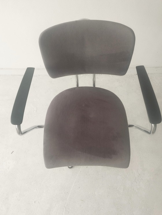 Image 1 of Sedia da ufficio girevole e regolabile Toon de Wit