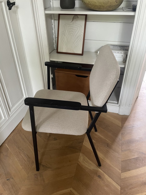 Image 1 of Conjunto de 3 sillas de comedor y banco de comedor Studio Henk