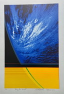 Serigrafia Wout van der Vet in collaborazione con Wubbo Ockels - Away from Earth