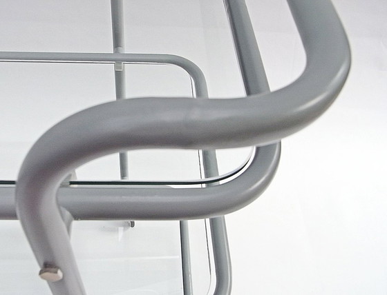 Image 1 of Ever Ready, barwagen, serveerwagen, Lambert, blauwgrijs, glas