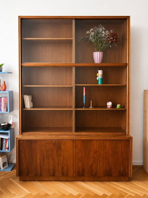 Vitrine à porte vitrée style années 50