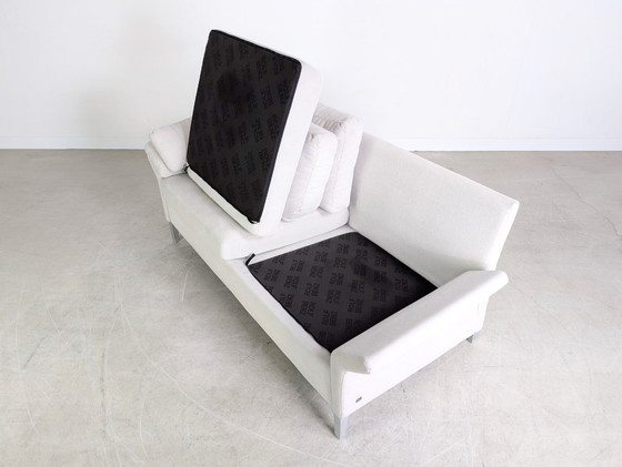 Image 1 of Divano originale Rolf Benz Sofa 3000 a due posti, design beige crema