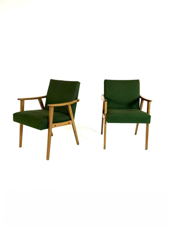 Image 1 of Set of 2 vintage armchairs, 1960s