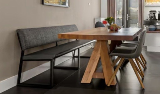 Magnifique table de salle à manger en chêne massif LETA (240x110 cm) – eettafels, Wood