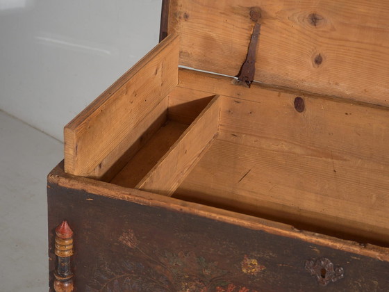 Baule contenitore antico datato Anno 1861 #23 – Cassettiere (photo 20 of 40)