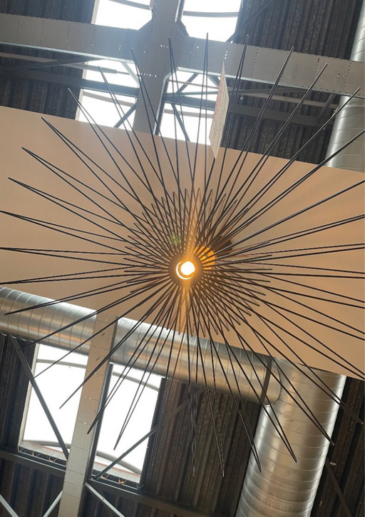 Lampada a forma di diamante