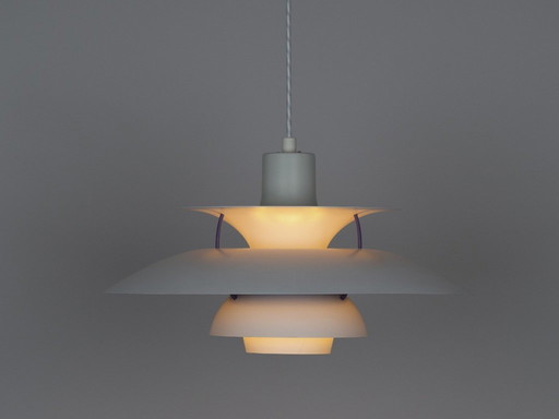 Lampada a sospensione vintage danese PH 5 di Poul Henningsen, Louis Poulsen, 1958