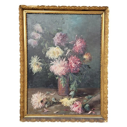 “Fleurs d’automne” Marthe Danard Puig, s. XX – Francia