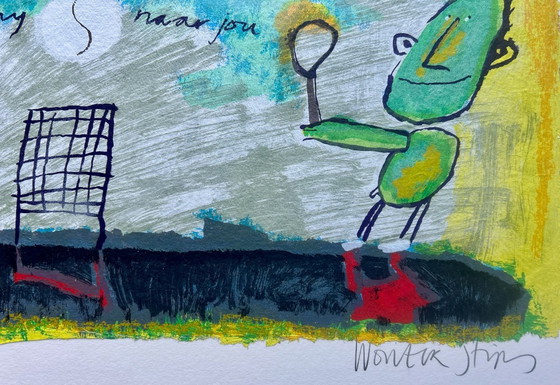 Image 1 of Serigrafía Wouter Stips - De mí para ti