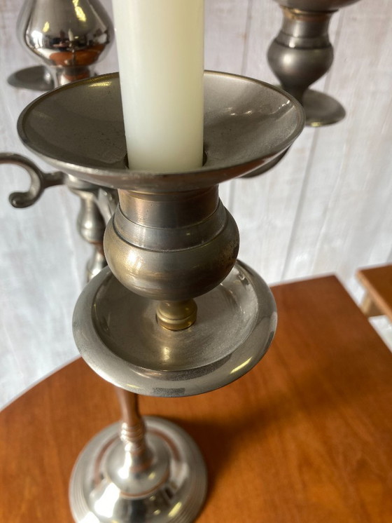 Image 1 of Grote vintage kroonluchter