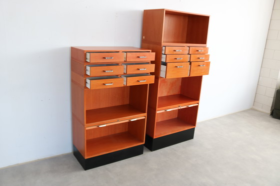 Image 1 of Mobiletto modulare per ufficio vintage