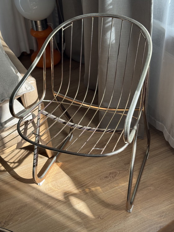 Image 1 of Mid-eeuwse Europese designstoel uit de late jaren 50