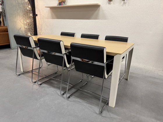 Image 1 of Leolux Kahlia Dining Table Oak 210x100