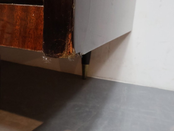 Image 1 of Vintage Wardrobe | 1960s | Duotone Wood Veneer