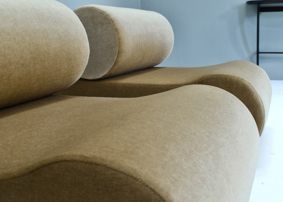 Image 1 of 2 poltrone lounge "Corbi" di Klaus Uredat in mohair nuovo per COR, Germania - 1969