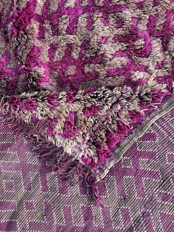 Image 1 of Large Vintage Moroccan Talsint Rug 200x410 cm – Handmade Berber Wool Rug 