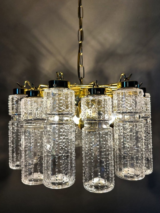 Image 1 of Lampada a sospensione vintage Glashütte Limburg