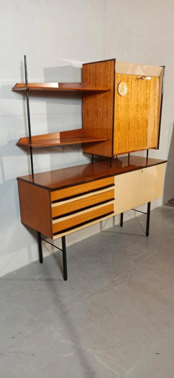 Image 1 of Vintage Italian glossy highboard