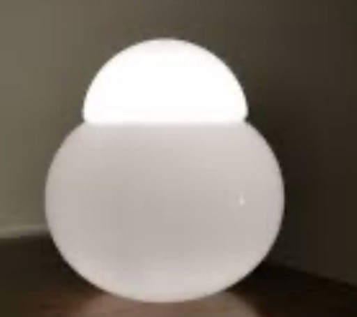 Tafellamp Fontana Arte Durama Wit Glas