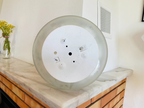 Image 1 of Plafón o aplique flor de cristal