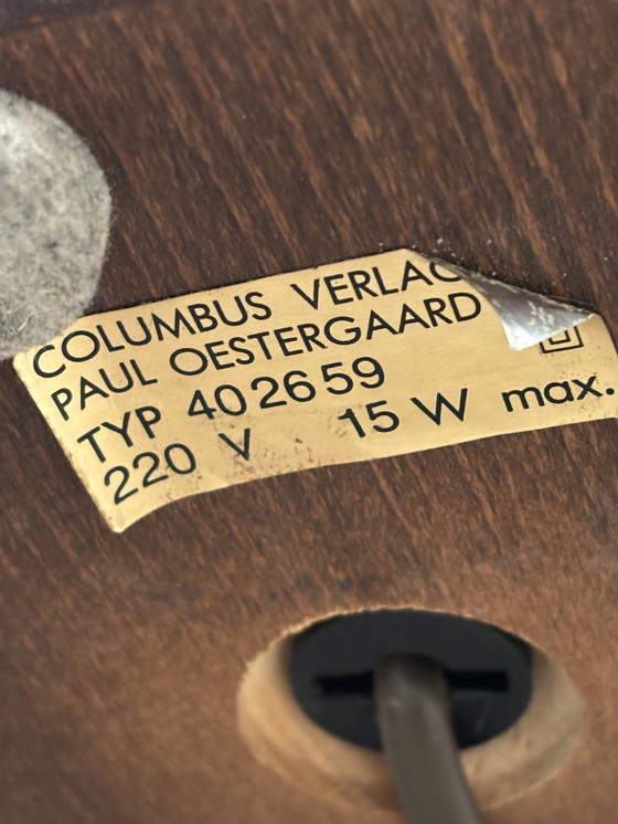 Image 1 of Columbus Verlag Paul Oestergaard 1980 globe terrestre 