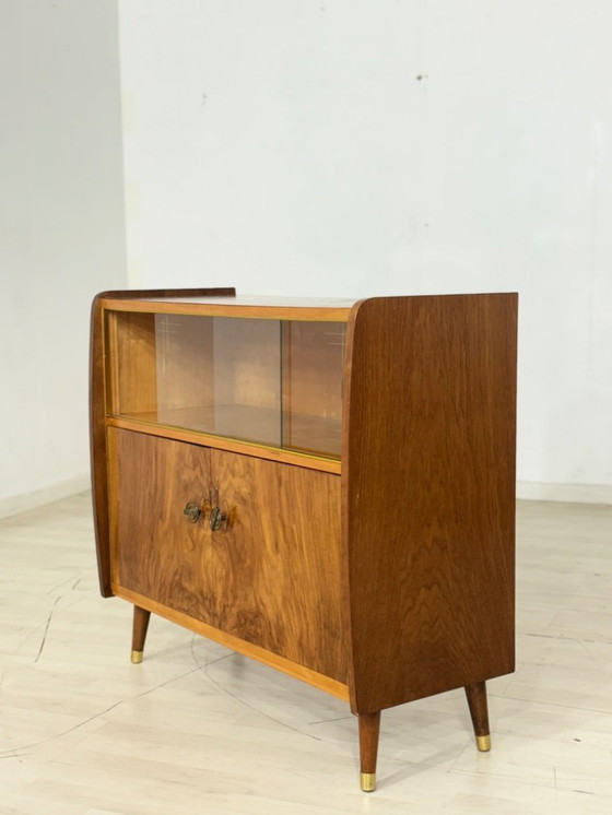 Image 1 of Mid-century vintage chest of drawers, display cabinet, living room cabinet, sideboard