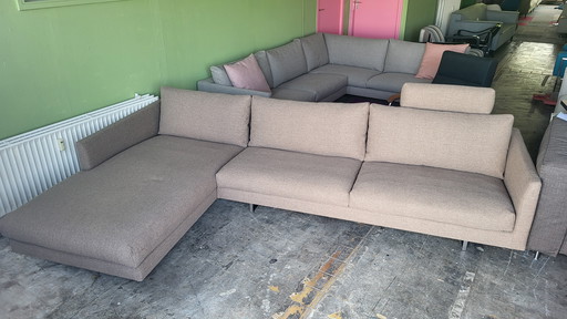 Montis Axel corner sofa refurbished brown