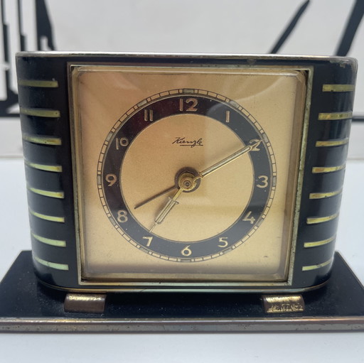 Kienzle Tischuhr/Reiseuhr im Art Deco Stil