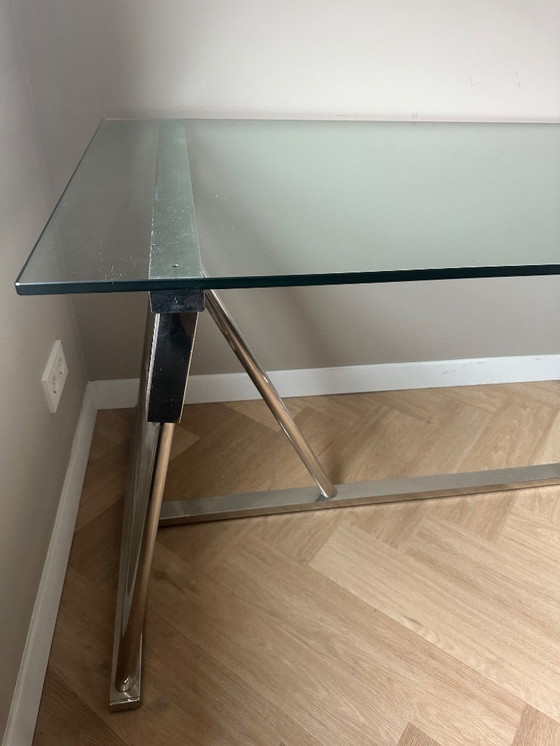 Image 1 of Scrivania in vetro Eichholtz