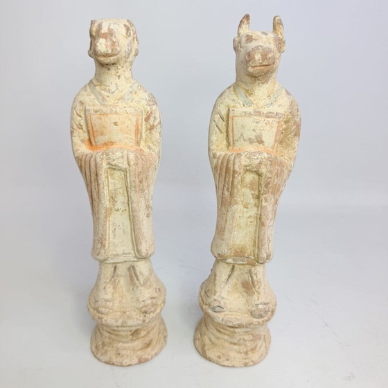 Chinese terracotta Mingqi statuettes – Sculpture (photo 3 of 28)