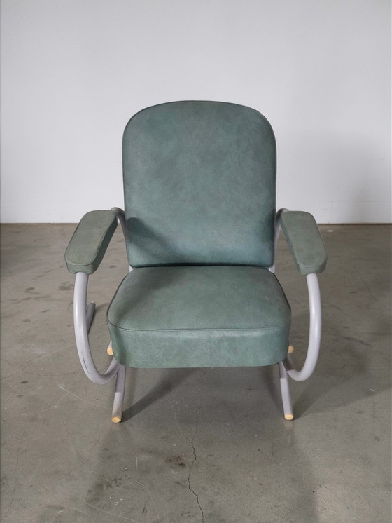 Image 1 of Set di 2 poltrone lounge di design Bauhaus, anni '70