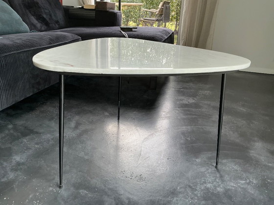 Image 1 of Marble coffee table side table.