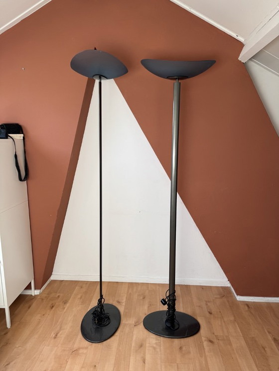 Image 1 of Vintage design sta vloer lamp Artemide Tebe Ernesto Gismondi