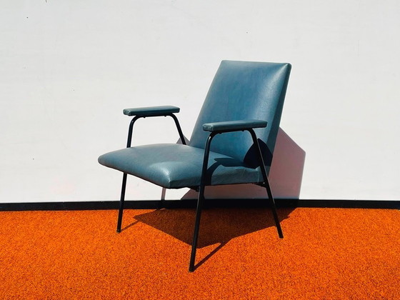 Image 1 of Paar van Meurop fauteuils van Pierre Guariche. Vintage 60s