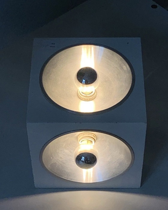 Table lamp by Nele for Temde, Model 5703 / Vintage / Rare, Aluminium, Beige (photo 4 of 8)