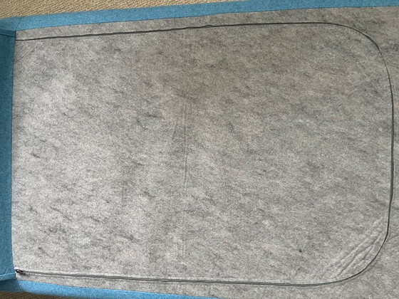 Image 1 of Softline tube frame armchair blue