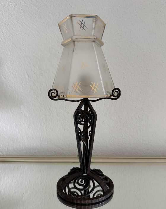 Image 1 of Petite lampe style Art Déco