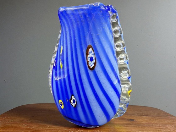 Image 1 of Murano - Murano vaas toegeschreven aan Barovier & Toso, jaren 1950, Art Deco stijl