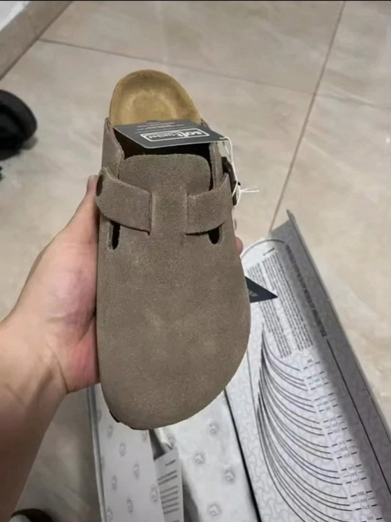 Image 1 of Birkenstock Boston, taupe, Größe 39