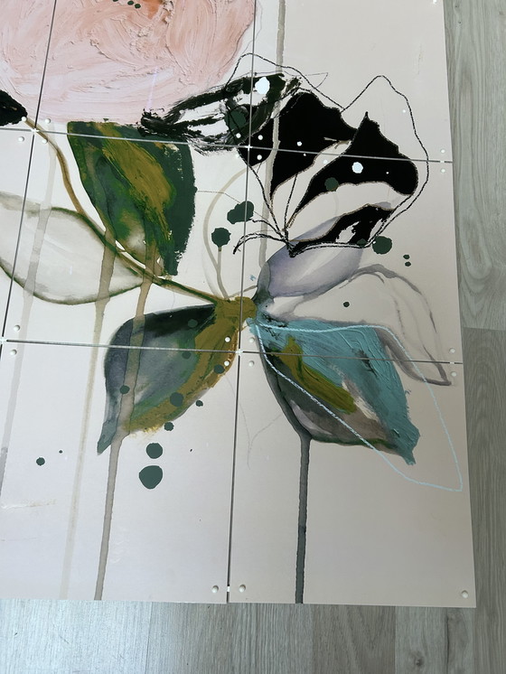 Image 1 of Ixxi met gekleurde bloemen 