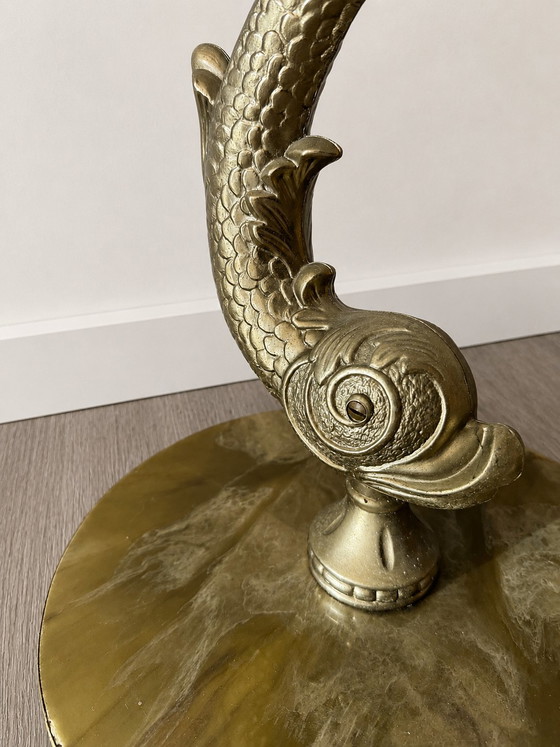 Mesita auxiliar estilo Hollywood Regency – Mesas auxiliares, Plastic, Metal (photo 4 of 5)
