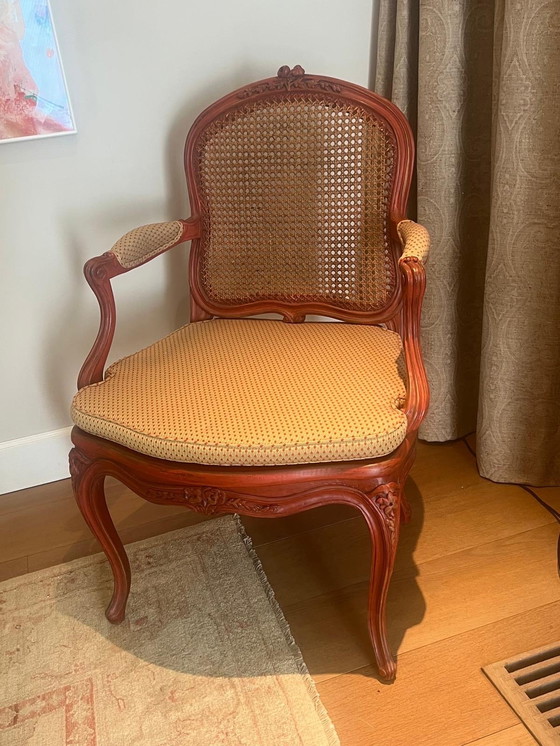 Image 1 of 10x beautiful Louis XV (dining room) chairs