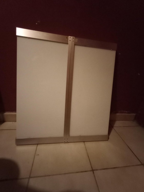 Image 1 of Trittico di specchi da bagno vintage "Knitter©duro"