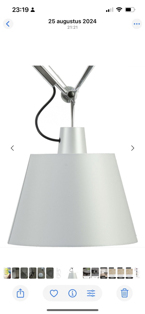 Paralume Artemide Tolomeo Max, diametro 420 mm! – Lampade da terra, Metal, Aluminium (photo 4 of 7)