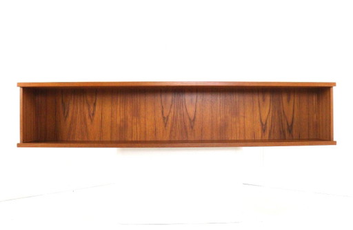 Vintage Wandplank Wandsysteem Teak Deens – wandrek, Wood (photo 2 of 16)